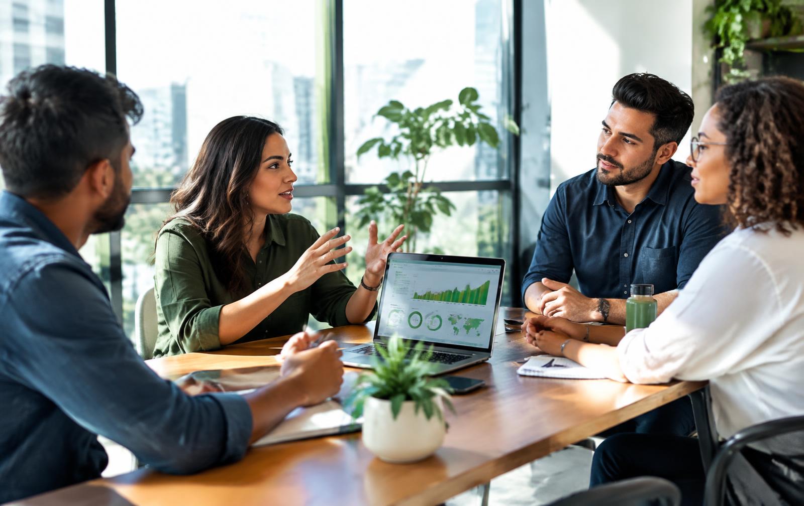 Reunião de apresentação comercial
